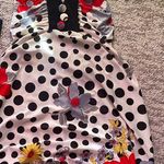 Red, Black and Yellow Polka Dot Dress Size L Women’s Size L Photo 0
