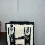 Steve Madden Black and White Crossbody Bag Photo 1