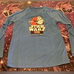 Disney Run Disneyland Star Wars 10k Long sleeve 2015 size large Photo 0