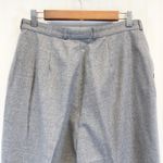 Saks 5th Avenue VINTAGE Saks Fifth Avenue Womens 14 Pure New Wool Dress Slacks Gray Pleated Photo 7