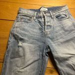 Pistola  raw hem straight leg distressed jeans 25 button fly Photo 2