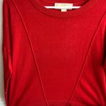Michael Michael Kors Red Crewneck Sweater Size M Photo 3