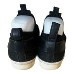 Adidas  Superstars Women Slip On Shoes Size 5.5 Black White Flat Heel Photo 5