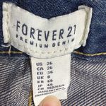 Forever 21  Premium Denim Distressed Jean Shorts – Size 26, Americana Patches Photo 8