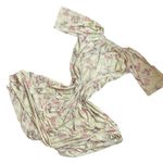 Vintage Mistee yellow floral Light Dress Size L Photo 0