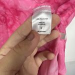 New York and Company NY&C Cowl Boat Neck Blouse Womens S Pink Rose Waist Tie Photo 4