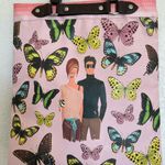 Jordi Labanda Pink European Butterfly Tote Bag Photo 4