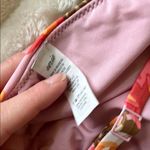 Aerie Pink and Orange triangle Bikini Swimwear Photo 4