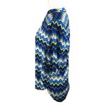 Wishful park Multicolor V-Neck Blouse Size S Photo 2