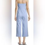 Vineyard Vines Blue Seersucker Strapless Jumpsuit – Size 0 Photo 1