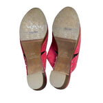 Kate Spade NY Amsterdam Womens Mules Clogs Size 8.5 B Red Suede Womens Slip On Photo 7