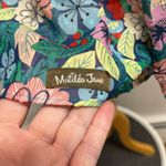 Matilda Jane  NWT Teal Kookaburra Boho Floral Lace Peasant Top Photo 7