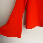 Elliatt  Orange V Neck Flowy Sleeves Blouse Size XS Photo 1