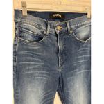 EXPRESS  High Rise Legging Jeans Stretch Denim Perfect Wash‎ Size 4 Short Photo 1