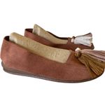 PIA MIA Dark Pink Tassel Espadrilles Loafers, Size 38 or 7.5 Photo 3