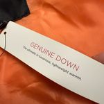 Talbots NWT Genuine Down Puffer Vest Faux Fur Trim Full Zip Coral Women’s Small Photo 4