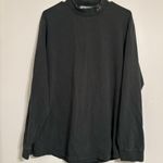 Nike Mock Neck Deep Green Cotton Blend Long Sleeve T Shirt, Men’s Size M Photo 0