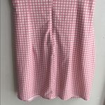 ZARA Checkered Gingham Mini Dress with Ties Photo 10