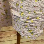 ZARA  High Collar Ruffle Floral Print Shirt Dress , Size XXL Photo 4