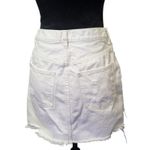 Free People  "We The Free" White Denim Mini Skirt, Size 26 Photo 3