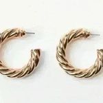 ZARA  multi wired hoop gold earrings Photo 0