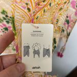 Aerie Vibrant Floral Sarong NWT Photo 4