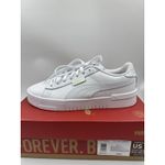 Puma Court Sneaker, White, Women's Casual Low Top Leather Shoes Size 9 Photo 12