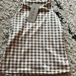 Gaze USA Gaze Checked Crop Top Photo 0