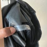 Commando  Paperbag Belted High Waist Faux‎ Leather Black Crop Pants Size Medium Photo 8