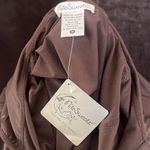 NWT NiteSweatz Hoodie Sleep Top Brown Size M Photo 2