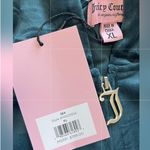 Juicy Couture 🔥 OG Bling Velour Iconic Tracksuit Hoodie & Pants Sea Dark Teal XL Photo 14