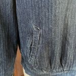 Vintage 80’s puff sleeve denim bomber jacket. Size‎ M Size M Photo 5