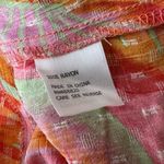 Cynthia Rowley  Tropical Floral Ruffle Rayon Blouse Size S NWT Photo 11