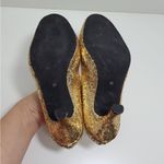 Shoes of Prey Bridal Gold Glitter Pumps Size 35 Photo 10