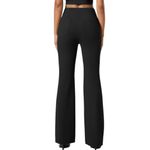 Halara Pants New Black Bootcut Flare Yoga Stretch Pull On Women’s Size XL Tall Photo 1