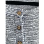 By Together Women's Large Blue Raglan Oversized Sweater Coastal Preppy Fisherman Photo 3