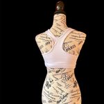 Nike Dri Fit White Pullover Sports Bra M Photo 3