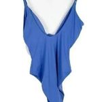 ANDIE NWT The Santorini Knot Key Hole One Piece Swimsuit Removable Cups L Blue Photo 5