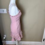 Hello Molly  Blush Pink Ruffle Mini Dress Size XS Photo 8