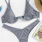 SheIn Gingham Bikini Photo 0