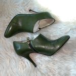 Bettye Muller Green 4” Heeled Bootie Shoes Photo 2