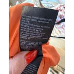 Bebe NEW- NWT  Orange Lace Scallop Romper Size 6 Photo 3