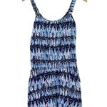 Lilly Pulitzer Loro Romper Skort Size Medium in Low Tide Navy Sails & Stripes Photo 2