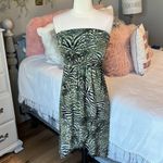 YA Los Angeles  Wrap Jungle Dress Strapless Off Shoulder Womens Medium Photo 12