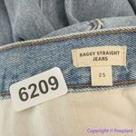 Madewell NEW  Baggy Straight Jeans in Earlhurst Wash: Ripped‎ Edition, 25 Photo 15