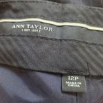 Ann Taylor  Black Pinstripe Dress Pants Photo 9