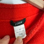 J.Crew  Orange Tan 100% Merino Wool Rollneck Pullover Sweater Size S Colorblock Photo 3