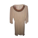 Gianni Bini  GB Juniors Boho Farmhouse Cream Dress Photo 1