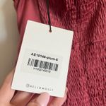 Hello Molly  One-Shoulder Plum Dress Photo 7