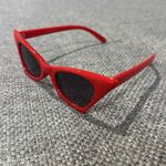 MOVING SALE Pointy Cat Eye Red Sunglasses Photo 5